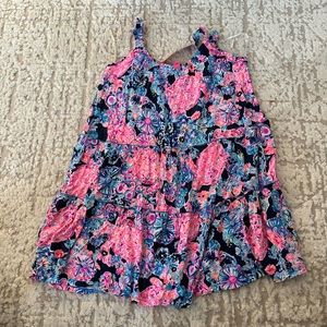 NWT LILLY PULITZER Loro Dress - High tide navy in turtle amazement